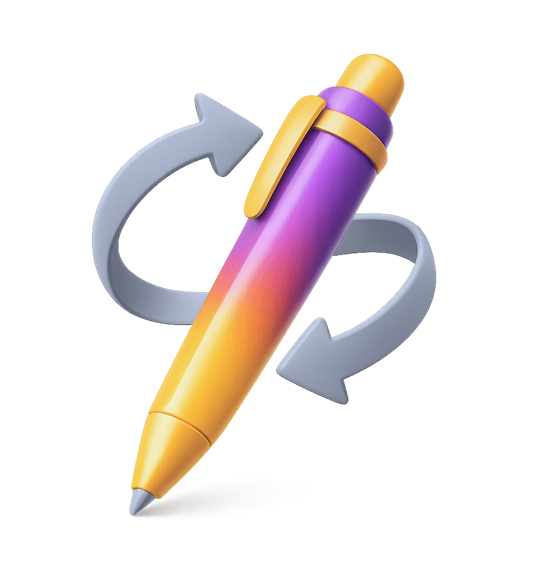 Reescrita de textos com IA